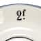 Hello Honey® 6" Factorial Numbers Design Stoneware Plate Set